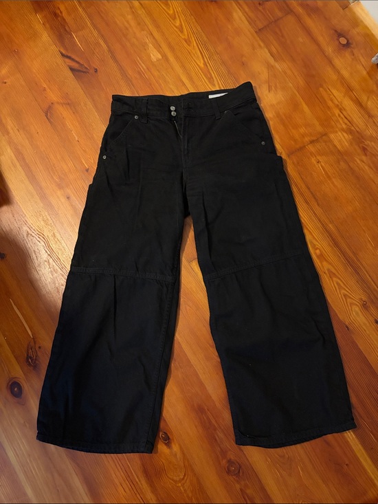 GAP Denim - GAP Baggy Mid Rise Ultrasoft Denim - Black